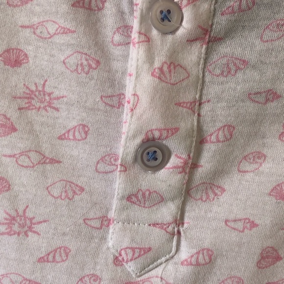 NWT, Tailorbyrd, White & Pink Print, Men’s Polo - Picture 3 of 6